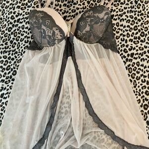 Jessica Simpson lingerie teddy